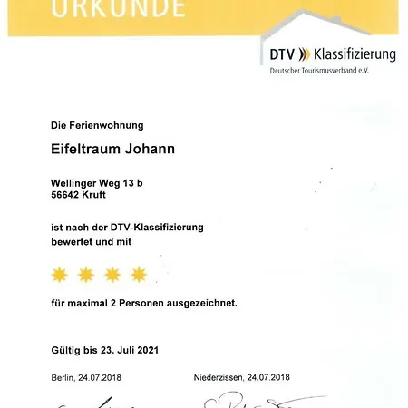 Wandertraum Johann - Fewo Eifel Kruft Exterior photo